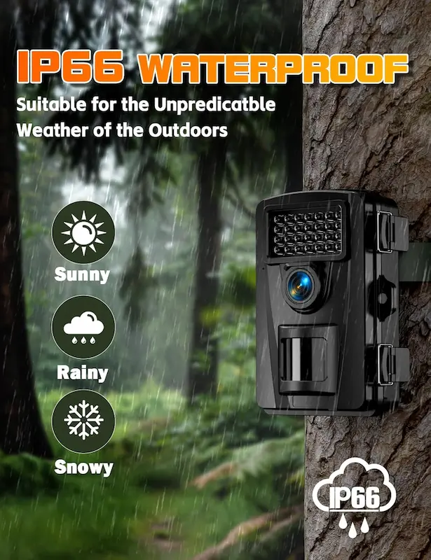 CamZeste PH700A Impermeabilità IP66 robustezza costruttiva